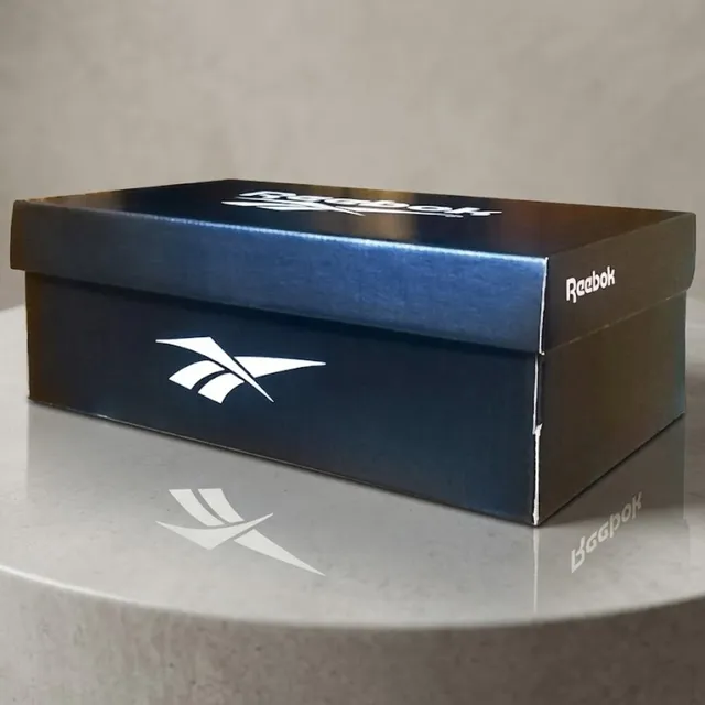 Коробка для взуття Reebok (Рібок) картонна, 320х205х112 мм, фірмова коробка для кросівок