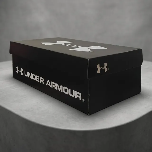 Коробка для взуття Under Armour (Андер Армур) картонна, 320х205х112 мм, фірмова коробка для кросівок